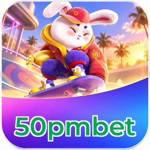 Logo 50pmbet Slots Premium Brasil